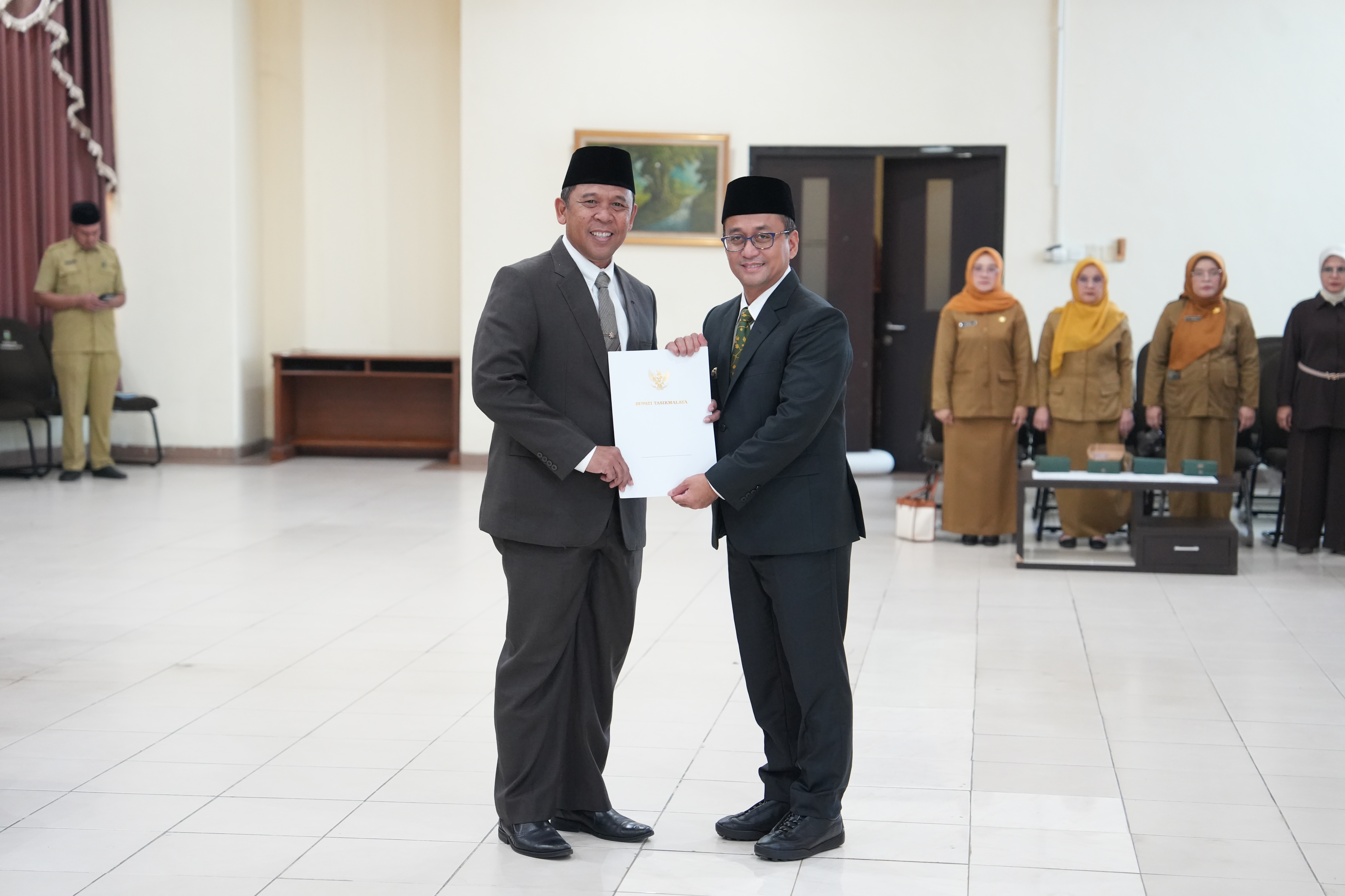 Pelantikan PJ Sekretaris Daerah Kabupaten Tasikmalaya